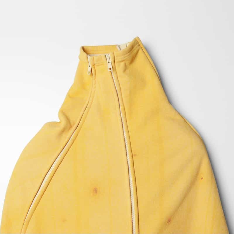 DOUBLET. DOUBLET.＜ダブレット＞ デザインジップアップパーカー YELLOW