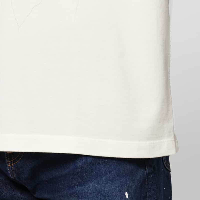 DOUBLET. DOUBLET.＜ダブレット＞ プリントTシャツ WHITE