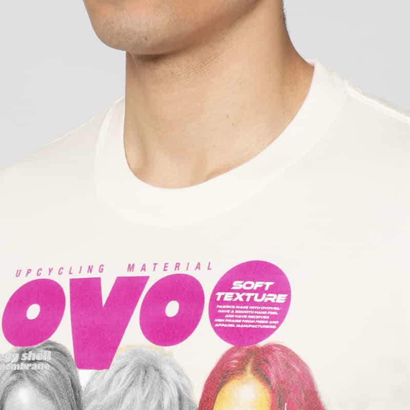 DOUBLET. DOUBLET.＜ダブレット＞ プリントTシャツ WHITE