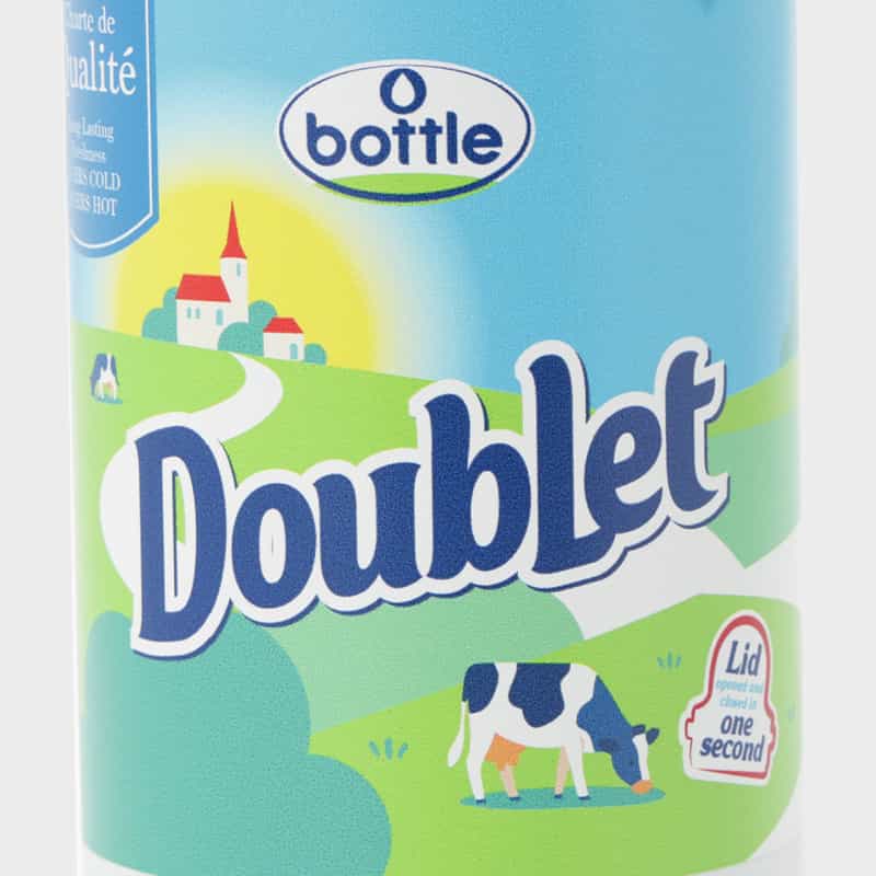 DOUBLET. DOUBLET.＜ダブレット＞ ウォーターボトル（M） WHITE
