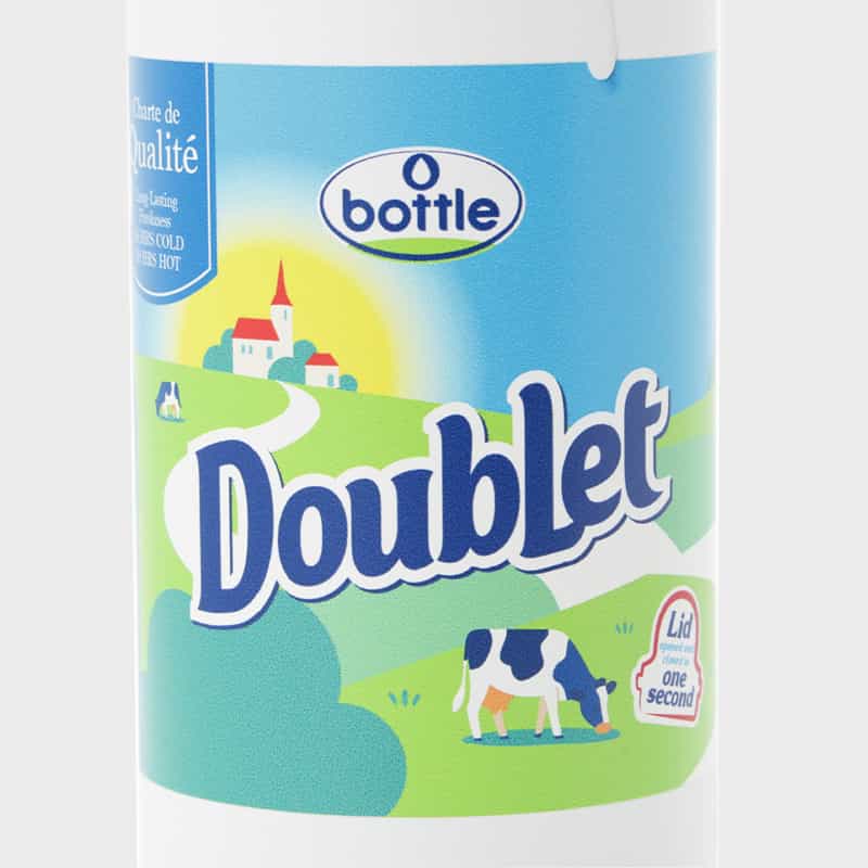 DOUBLET. DOUBLET.＜ダブレット＞ ウォーターボトル（S） WHITE