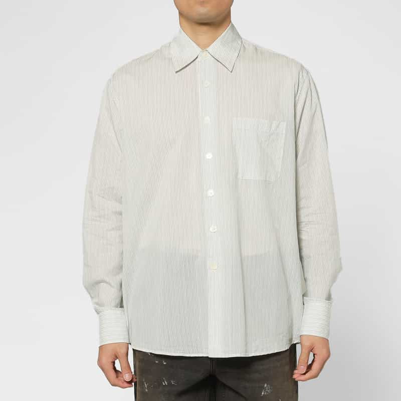 OUR LEGACY OUR LEGACY＜アワーレガシー＞ カジュアルシャツ WHITE