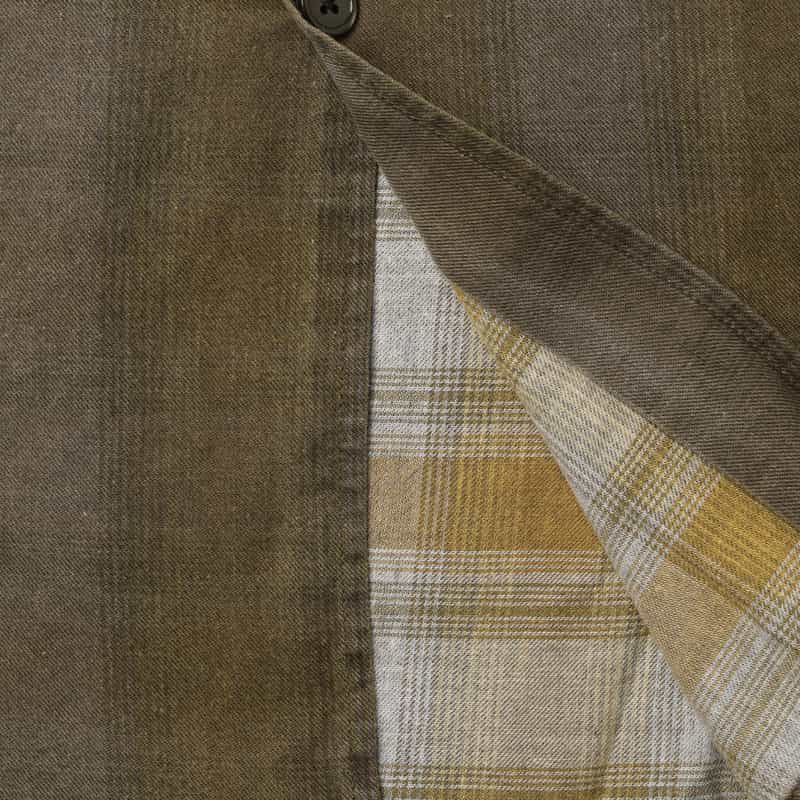 OUR LEGACY OUR LEGACY＜アワーレガシー＞ チェック柄シャツ BROWN