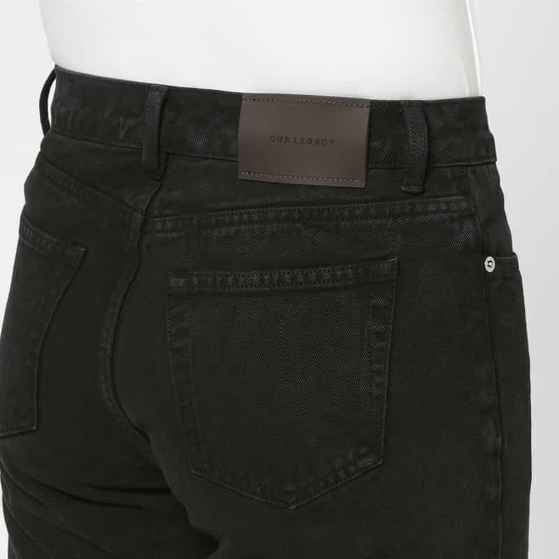 OUR LEGACY OUR LEGACY＜アワーレガシー＞ デニムパンツ BLACK