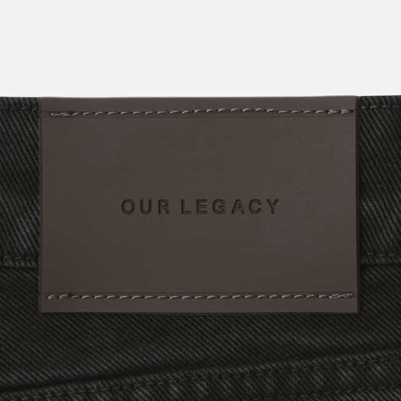 OUR LEGACY OUR LEGACY＜アワーレガシー＞ デニムパンツ BLACK