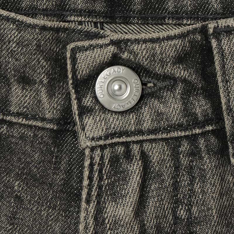 OUR LEGACY OUR LEGACY＜アワーレガシー＞ デニムパンツ BLACK