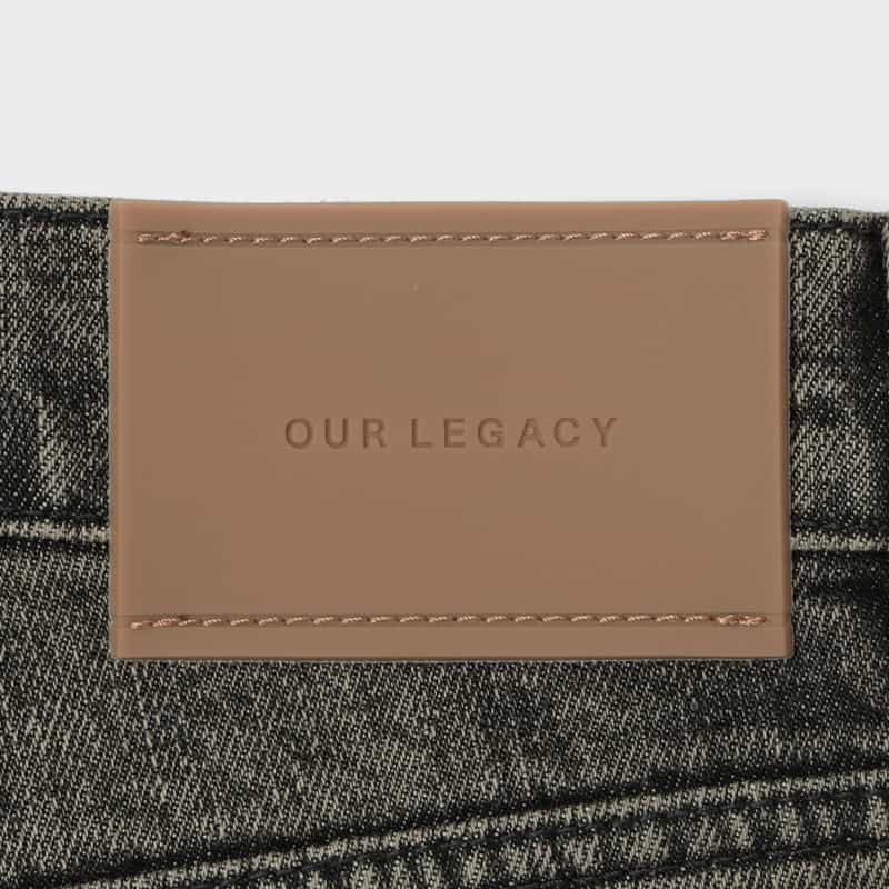 OUR LEGACY OUR LEGACY＜アワーレガシー＞ デニムパンツ BLACK