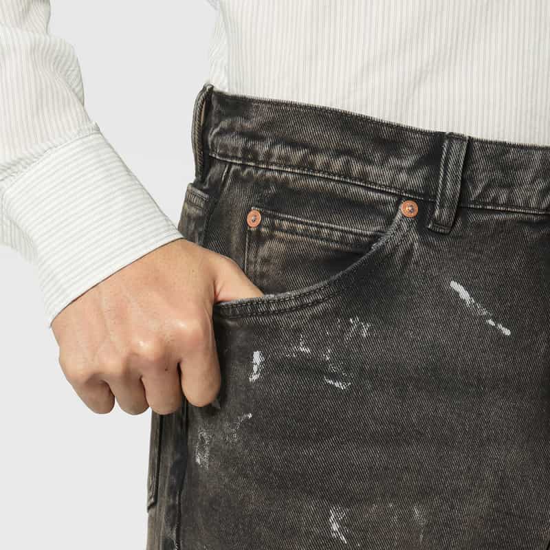 OUR LEGACY OUR LEGACY＜アワーレガシー＞ デニムパンツ DARK GRAY