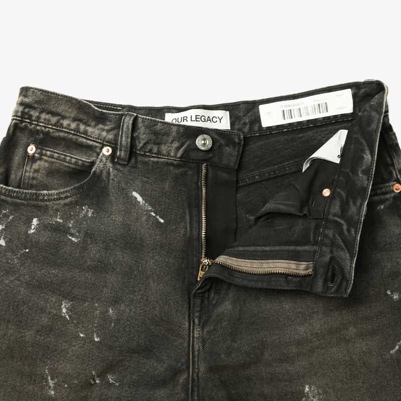 OUR LEGACY OUR LEGACY＜アワーレガシー＞ デニムパンツ DARK GRAY