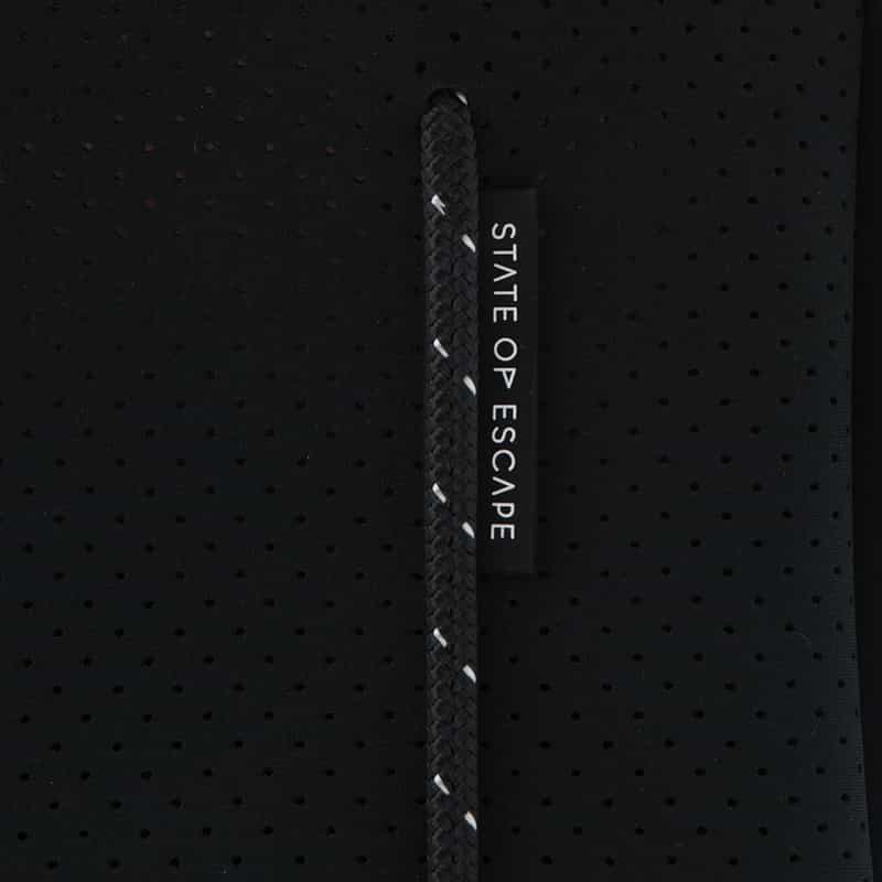 STATE OF ESCAPE STATE OF ESCAPE＜ステート オブ エスケープ＞ トートバッグ"Petite Escape"（S） BLACK