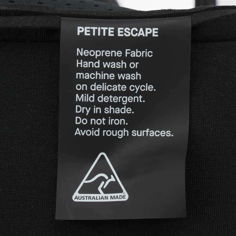 STATE OF ESCAPE STATE OF ESCAPE＜ステート オブ エスケープ＞ トートバッグ"Petite Escape"（S） BLACK