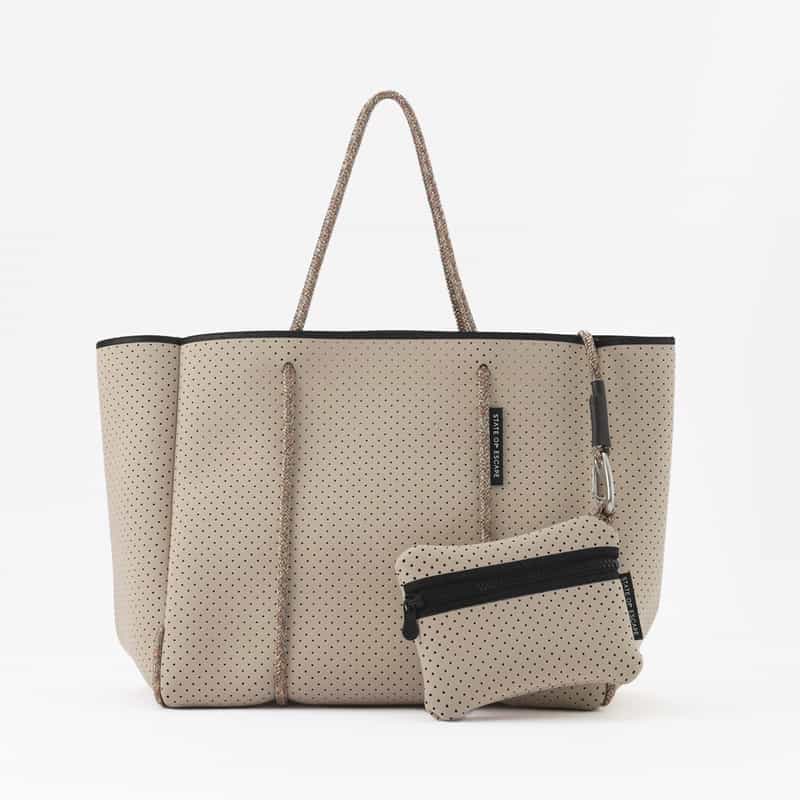 STATE OF ESCAPE STATE OF ESCAPE＜ステート オブ エスケープ＞ トートバッグ"Flying Solo"（M） BEIGE