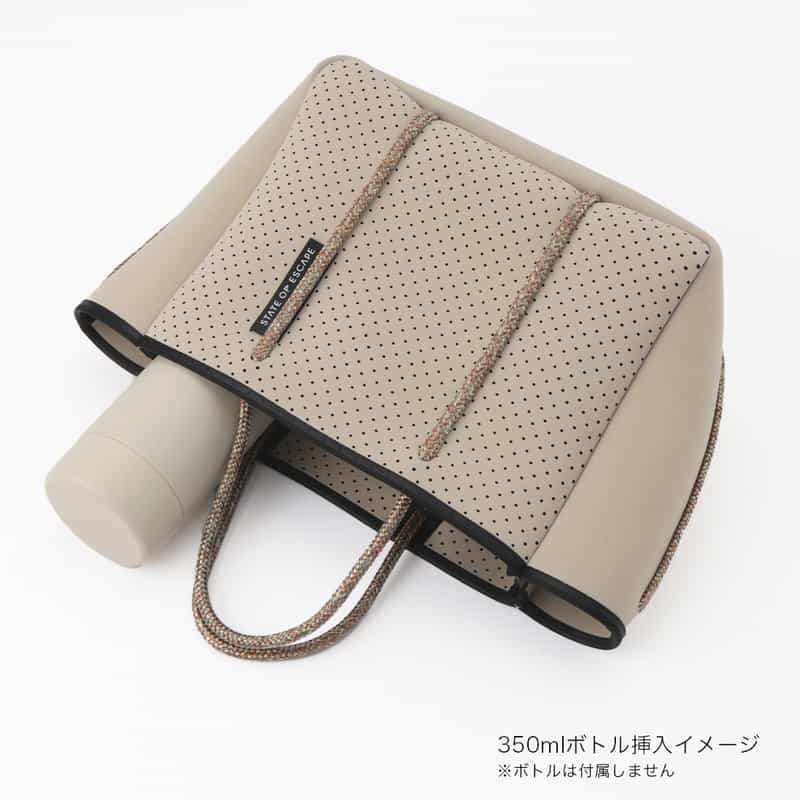 STATE OF ESCAPE STATE OF ESCAPE＜ステート オブ エスケープ＞ トートバッグ"Petite Escape"（S） BEIGE