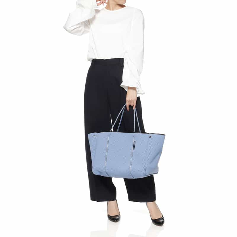 STATE OF ESCAPE STATE OF ESCAPE＜ステート オブ エスケープ＞ トートバッグ"Escape"（L） BLUE