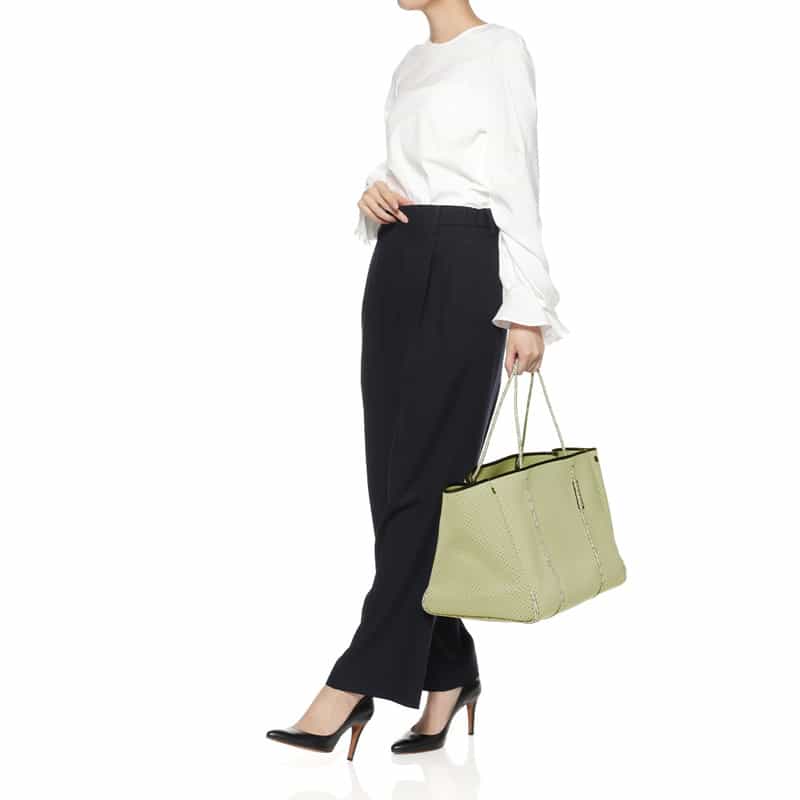 STATE OF ESCAPE STATE OF ESCAPE＜ステート オブ エスケープ＞ トートバッグ"Escape"（L） LIGHT GREEN