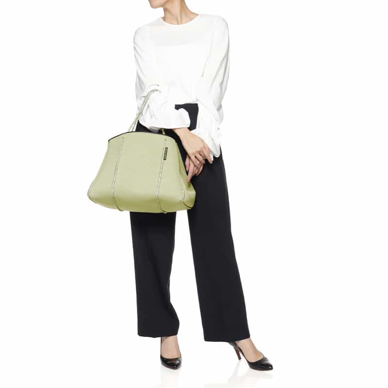 STATE OF ESCAPE STATE OF ESCAPE＜ステート オブ エスケープ＞ トートバッグ"Escape"（L） LIGHT GREEN