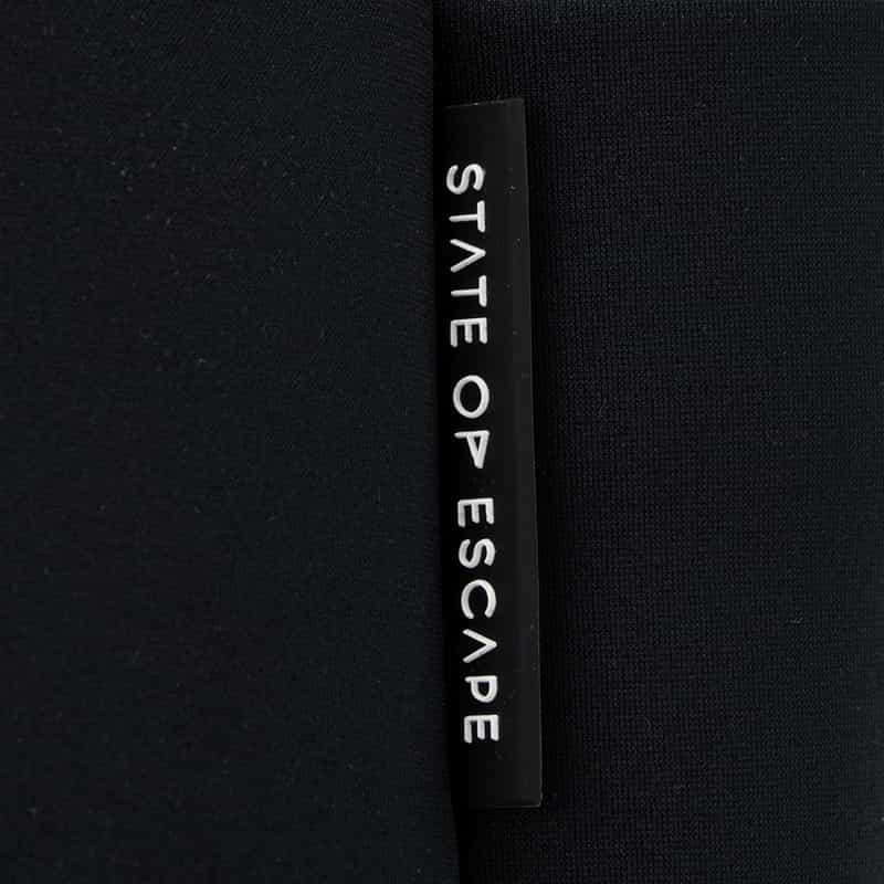 STATE OF ESCAPE STATE OF ESCAPE＜ステート オブ エスケープ＞ トートバッグ"PRECINCT II" BLACK