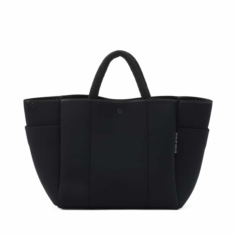 STATE OF ESCAPE STATE OF ESCAPE＜ステート オブ エスケープ＞ トートバッグ"PRECINCT II"（S） BLACK