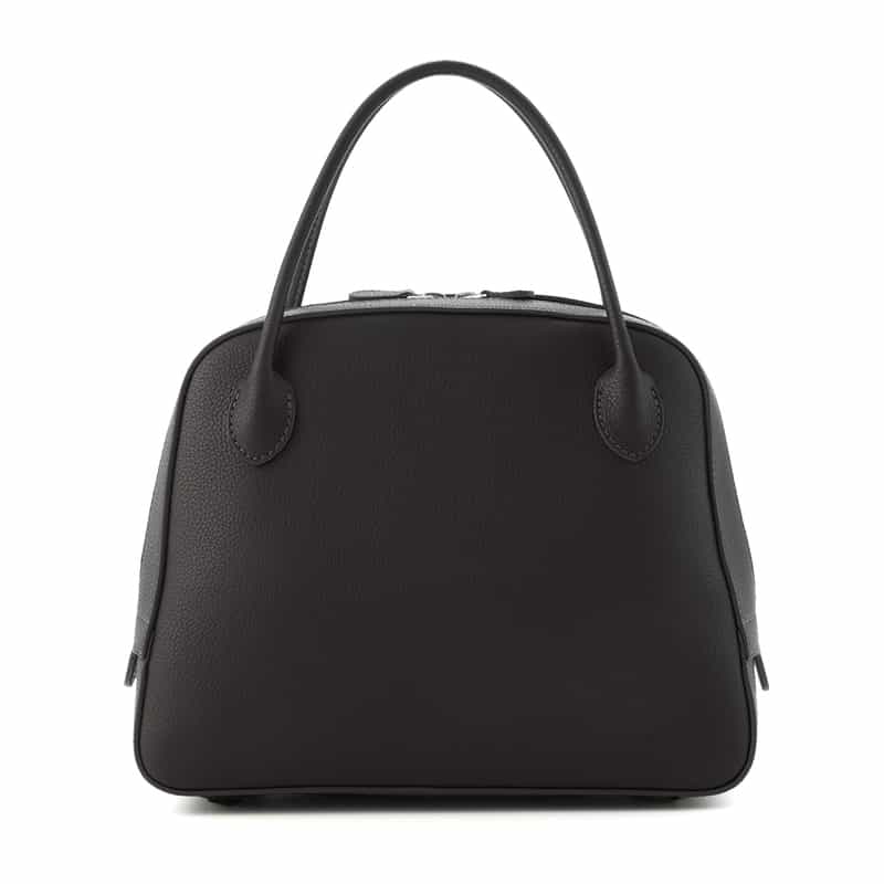 MAISON CANAU MAISON CANAU ＜メゾン カナウ＞ バーニーズニューヨーク限定 ラウンドボストンバッグ（M） DARK GRAY