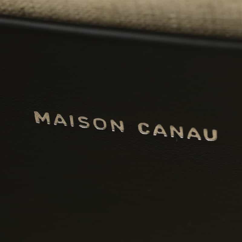 MAISON CANAU MAISON CANAU ＜メゾン カナウ＞ ボックスボストンバッグ（M） BLACK