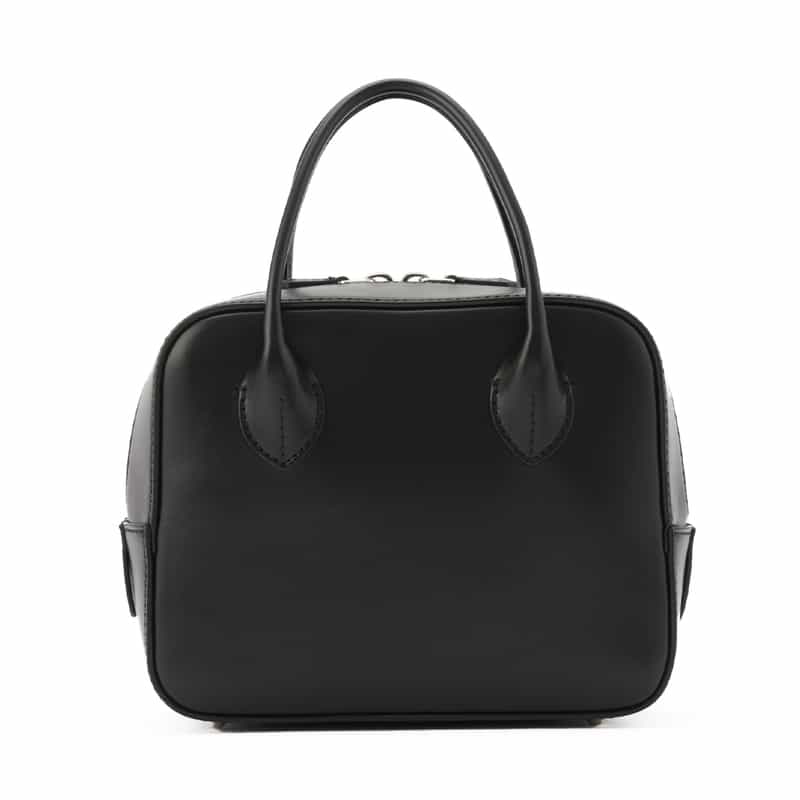 MAISON CANAU MAISON CANAU ＜メゾン カナウ＞ ボックスボストンバッグ（S） BLACK