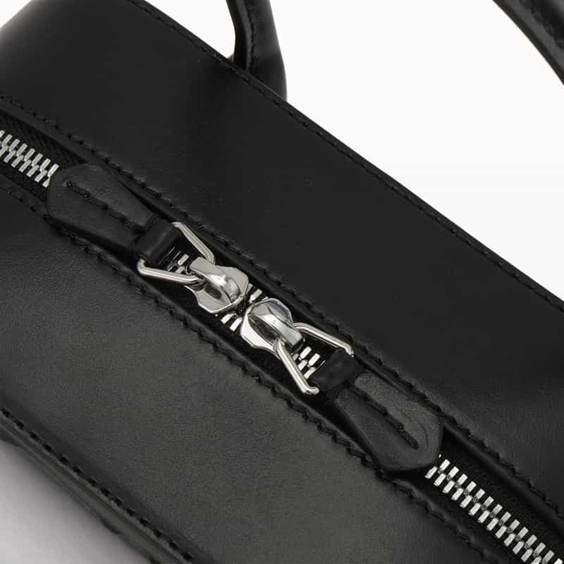 MAISON CANAU MAISON CANAU ＜メゾン カナウ＞ ボックスボストンバッグ（S） BLACK