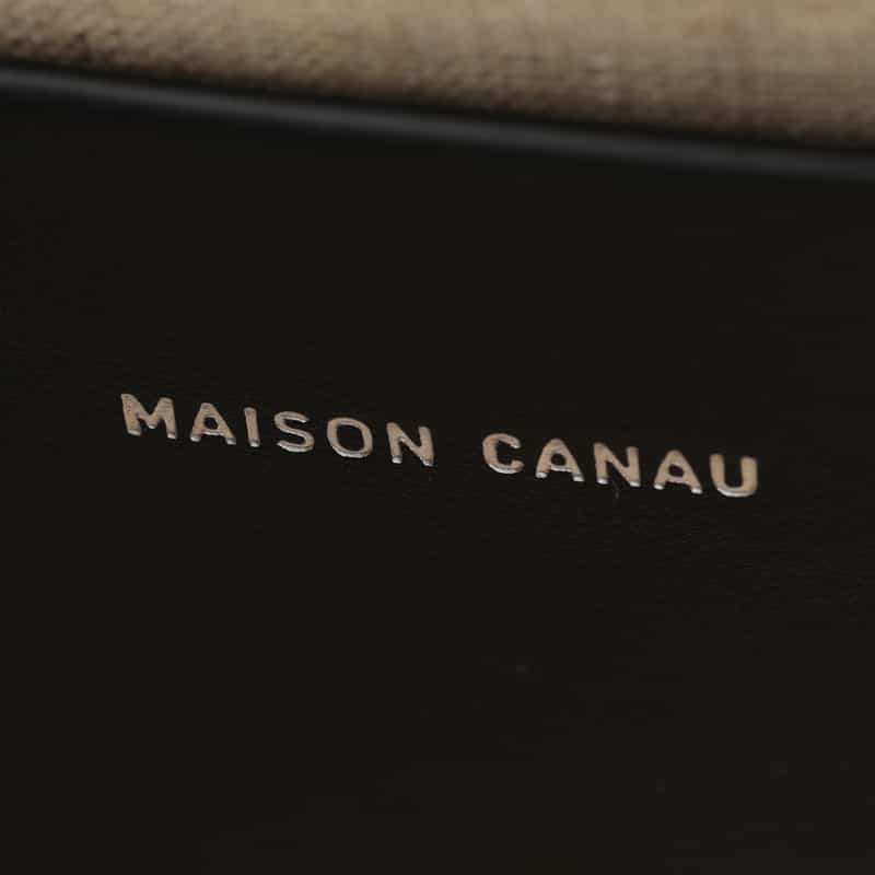 MAISON CANAU MAISON CANAU ＜メゾン カナウ＞ ボックスボストンバッグ（S） BLACK