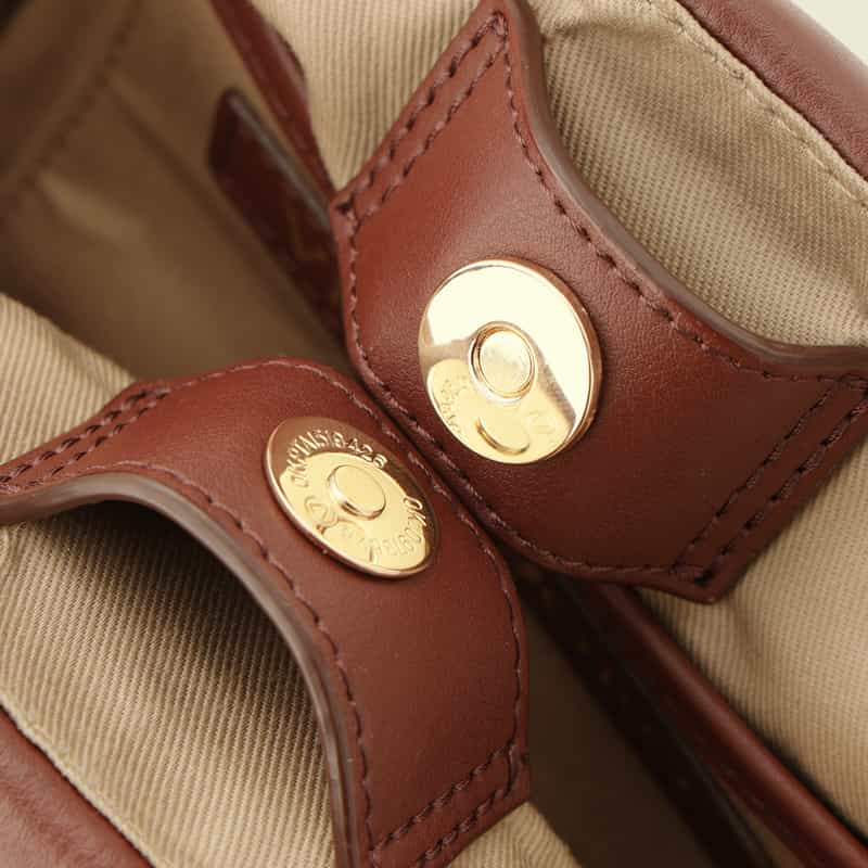 VIOLAD’ORO VIOLAD’ORO ＜ヴィオラドーロ＞ 異素材コンビネーショントートバッグ LT BEIGE