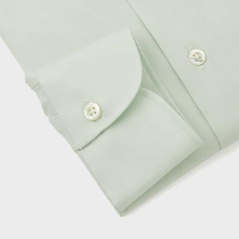 BARNEYS NEW YORK ドレスシャツ"MADISON" GREEN