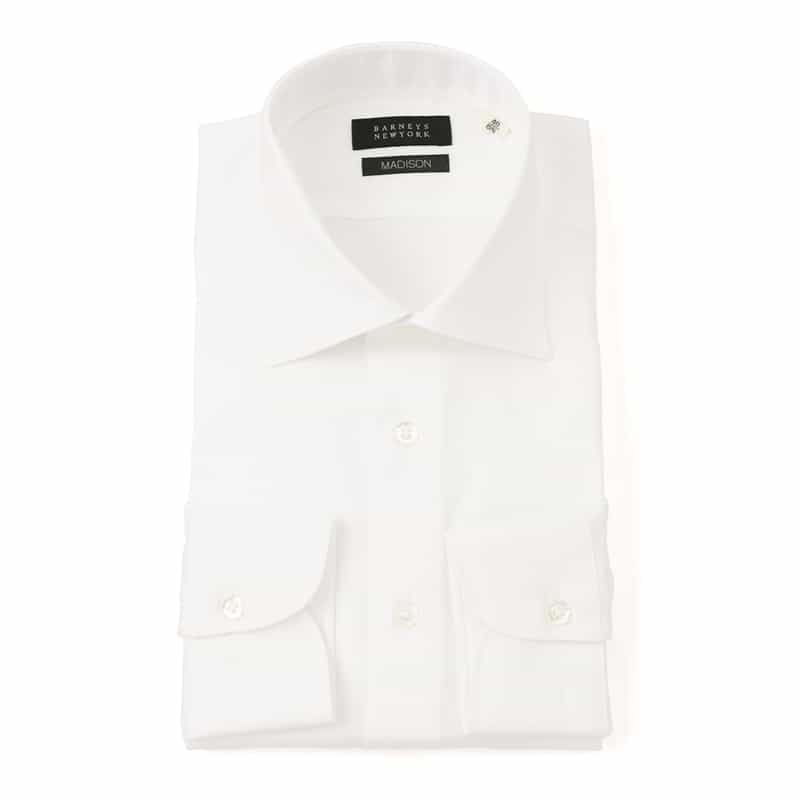 BARNEYS NEW YORK ドレスシャツ"MADISON" WHITE