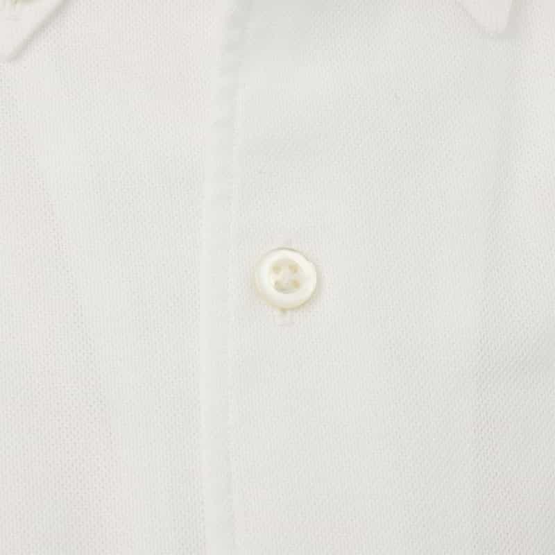 BARNEYS NEW YORK オープンカラードレスシャツ"MADISON" WHITE