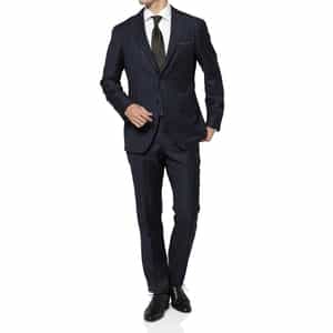 ストライプ柄スーツ