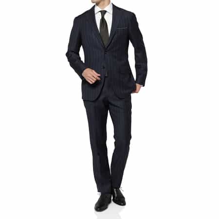 ストライプ柄スーツ