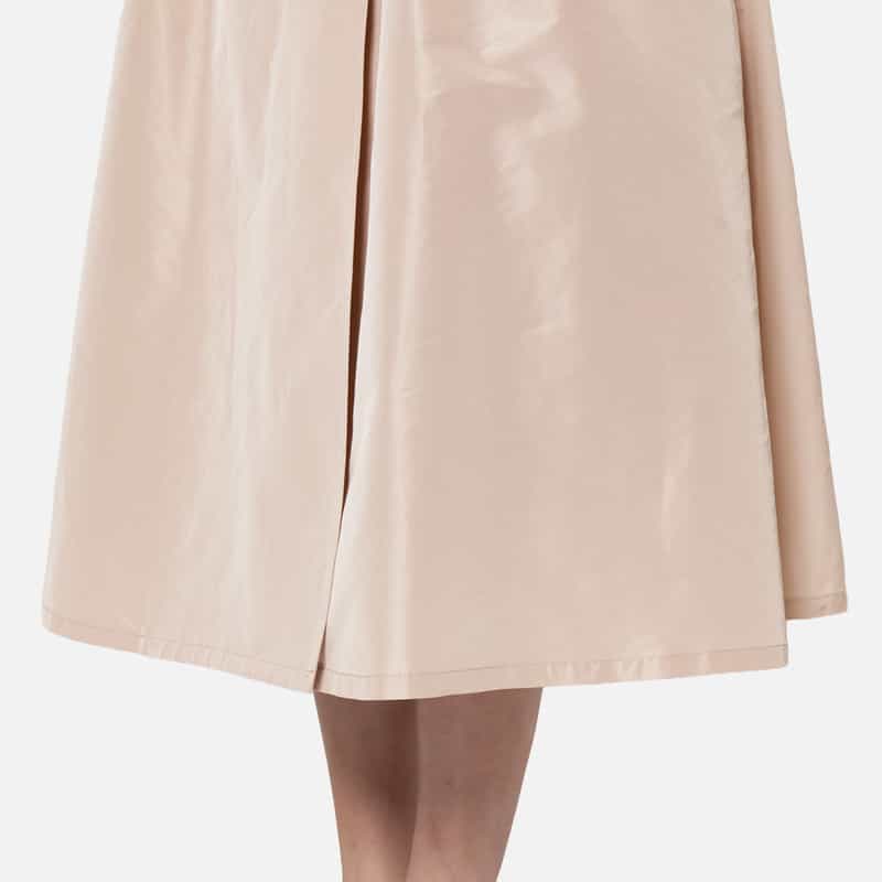 BARNEYS NEW YORK タフタギャザー トレンチコート PINK