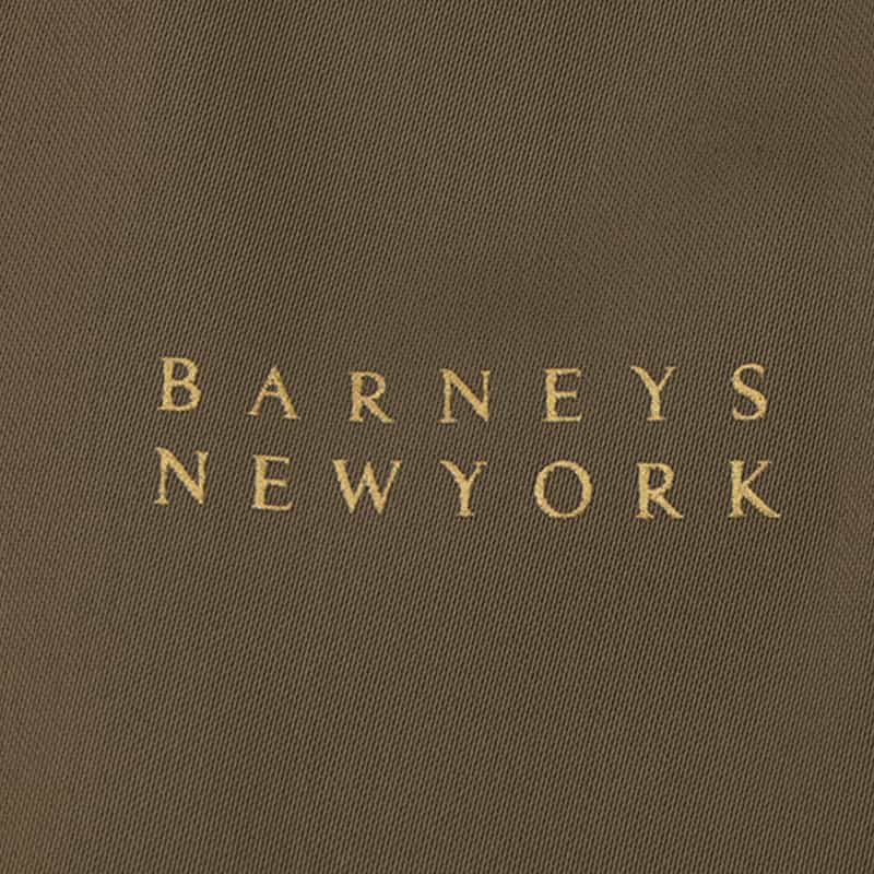 BARNEYS NEW YORK メッシュバケットバッグ BROWN