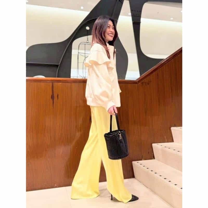 BARNEYS NEW YORK メッシュバケットバッグ BLACK
