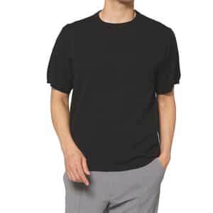 クルーネックニットプルオーバー