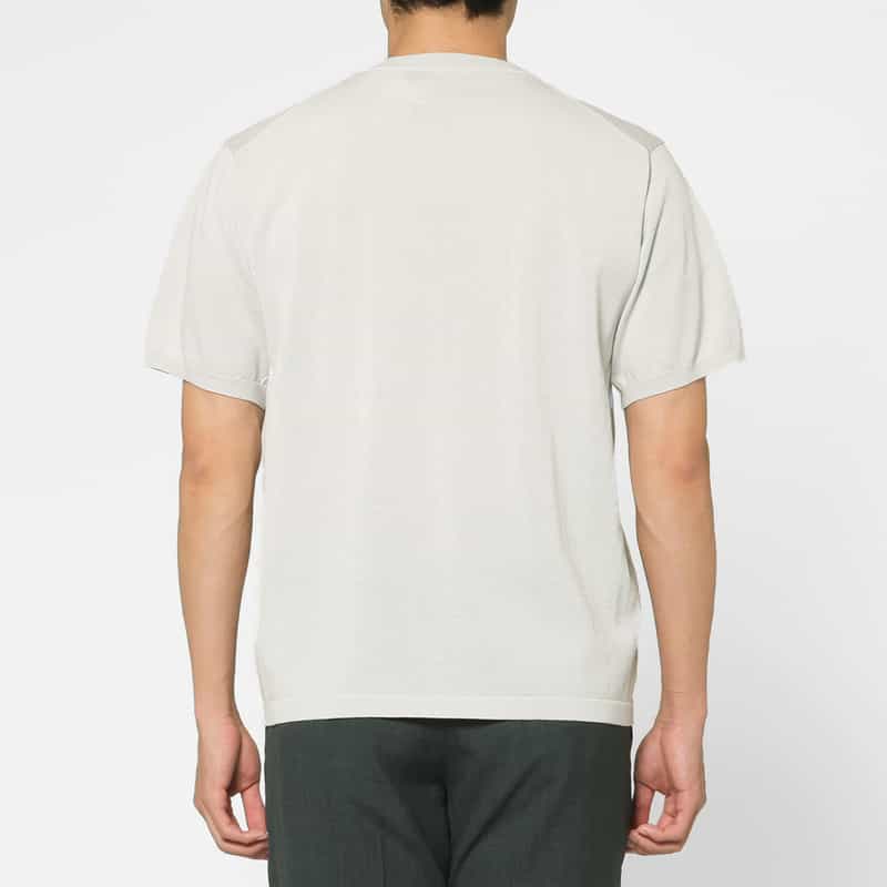 BARNEYS NEW YORK クルーネックニットプルオーバー LIGHT GRAY