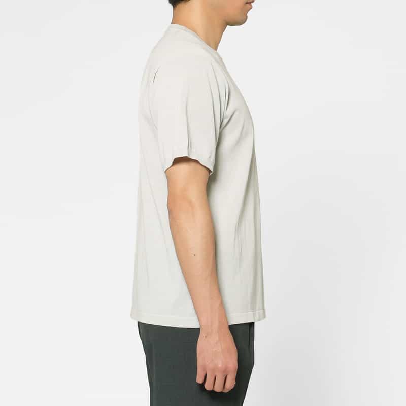 BARNEYS NEW YORK クルーネックニットプルオーバー LIGHT GRAY