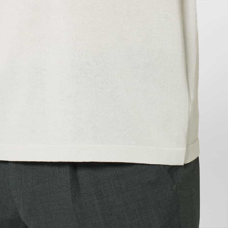 BARNEYS NEW YORK クルーネックニットプルオーバー LIGHT GRAY