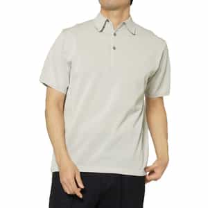 ニットポロシャツ