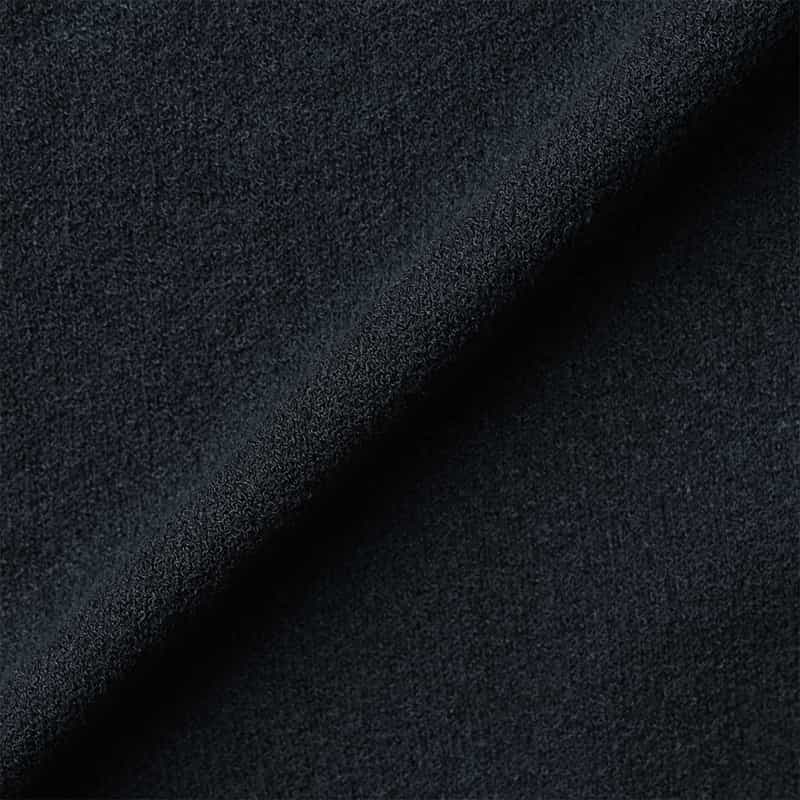 BARNEYS NEW YORK コットンアクリル素材クルーネックニットプルオーバー NAVY