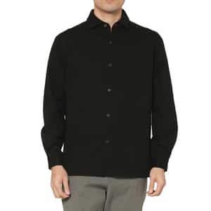 ワイドカラーカジュアルシャツ