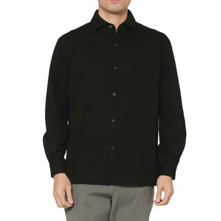 ワイドカラーカジュアルシャツ