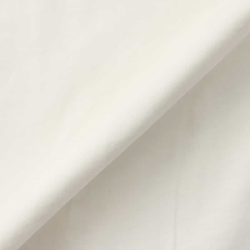 BARNEYS NEW YORK ジャージー素材オープンカラーシャツ WHITE