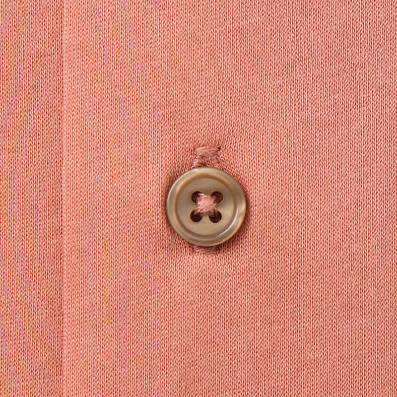 BARNEYS NEW YORK ジャージー素材オープンカラーシャツ PINK