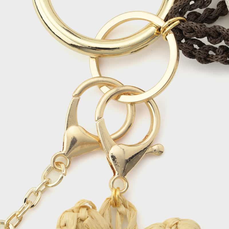 VIAMAILBAG VIAMAILBAG ＜ヴィアメイルバッグ＞ バッグチャーム（バッグ） BEIGE