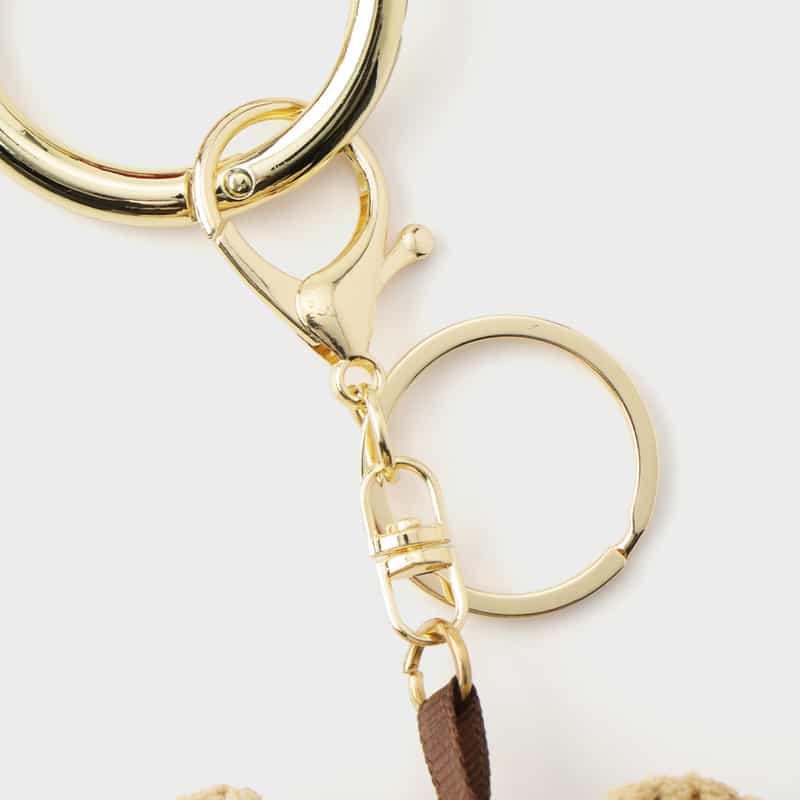 VIAMAILBAG VIAMAILBAG ＜ヴィアメイルバッグ＞ バッグチャーム（テディベア） RED