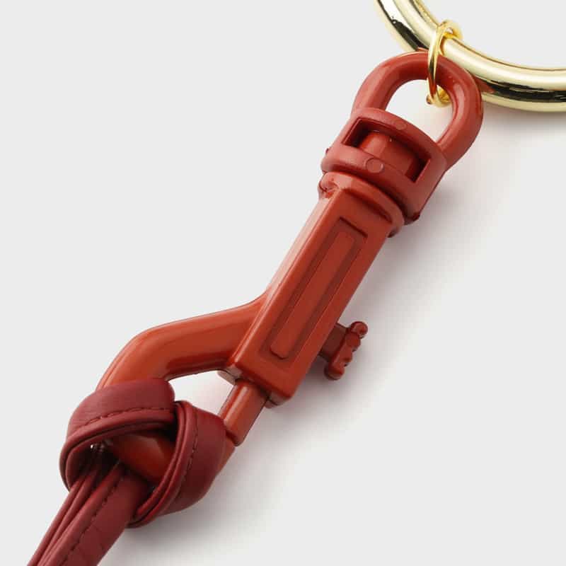 VIAMAILBAG VIAMAILBAG ＜ヴィアメイルバッグ＞ バッグチャーム（テディベア） RED