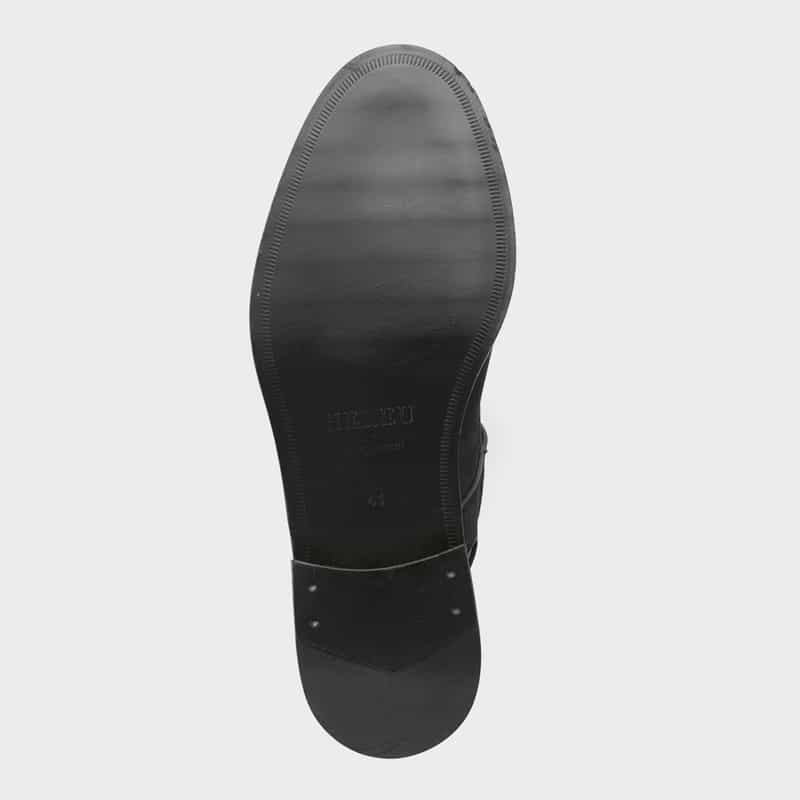 HEREU HEREU＜ヘリュー＞ レザーサンダル"BESSO" BLACK